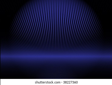 Purple striped wall