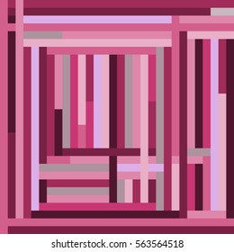 Purple Stripes Abstract