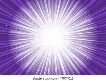 Purple stripes lighted