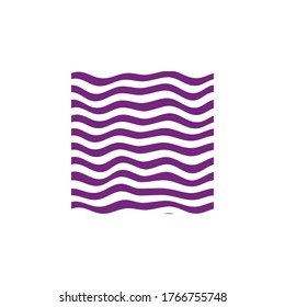 Purple stripes pattern without seam