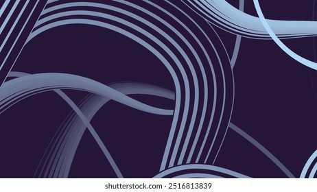 purple stripes random organic  vector background 
