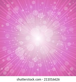 Purple Summer Background. Vector Illustration. EPS10