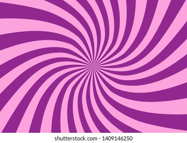 Purple sunshine colorful vector background. Abstract sunburst violet design wallpaper for template business social media advertising.