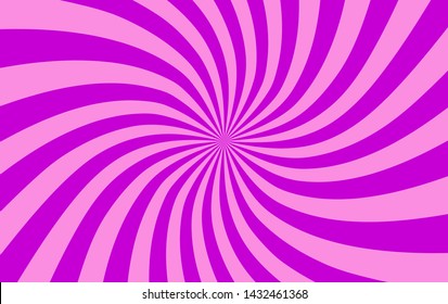 Purple sunshine colorful vector background. Abstract illustration sunburst design wallpaper for template,cover,banner business social media advertising
