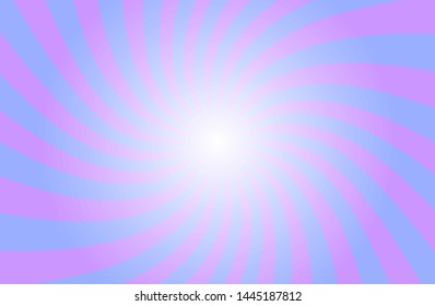 Purple sunshine colorful vector background. Abstract sunburst design wallpaper for template business social media advertising. 
