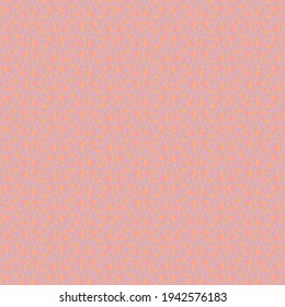 Purple surface with spots and fragments in red and orange. Motley textile pattern. Pink wallpaper texture.