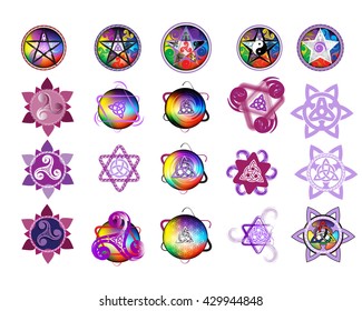 Purple Symbols