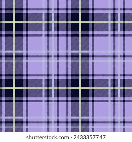 Purple tartan checkered plaid pattern