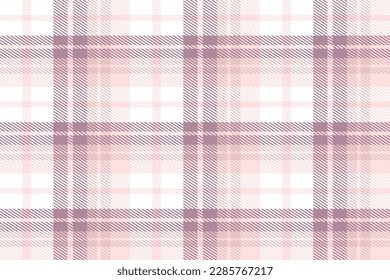Purple Tartan Pattern Fabric Design Background the Resulting Blocks of Colour Repeat Vertically and Horizontally in a Distinctive Pattern of Squares and Lines Known as a Sett. Tartan Is Plaid
