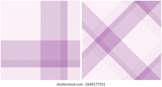 Purple Tartan Pattern Seamless. Sweet Checker Pattern for Shirt Printing,clothes, Dresses, Tablecloths, Blankets, Bedding, Paper,quilt,fabric and Other Textile Products.
