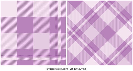 Purple Tartan Pattern Seamless. Sweet Checker Pattern for Shirt Printing,clothes, Dresses, Tablecloths, Blankets, Bedding, Paper,quilt,fabric and Other Textile Products.