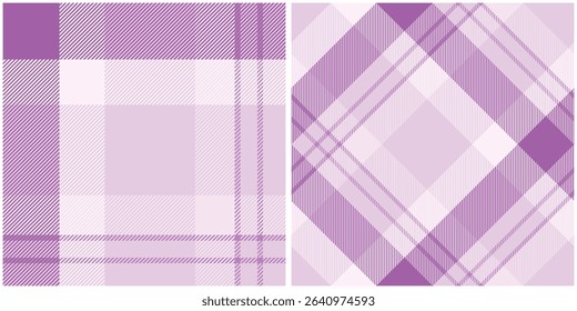 Purple Tartan Pattern Seamless. Sweet Checker Pattern for Shirt Printing,clothes, Dresses, Tablecloths, Blankets, Bedding, Paper,quilt,fabric and Other Textile Products.