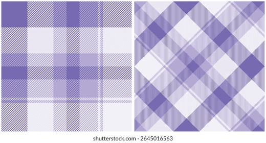 Purple Tartan Pattern Seamless. Sweet Checker Pattern for Shirt Printing,clothes, Dresses, Tablecloths, Blankets, Bedding, Paper,quilt,fabric and Other Textile Products.