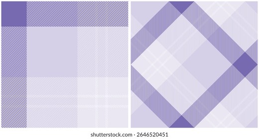 Purple Tartan Pattern Seamless. Sweet Checker Pattern for Shirt Printing,clothes, Dresses, Tablecloths, Blankets, Bedding, Paper,quilt,fabric and Other Textile Products.