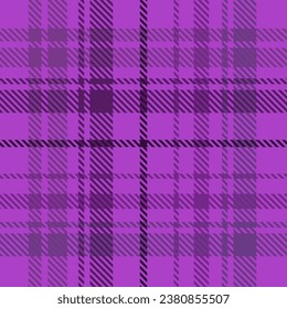 Purple Tartan Plaid Seamless Pattern
