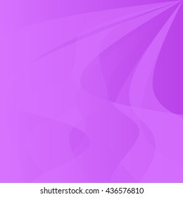 Purple template abstract background with curves lines and shadow. Vector Illustration.
