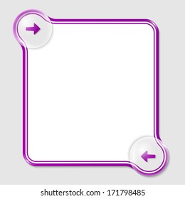 purple text box for any text with arrows