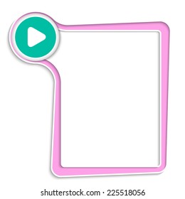purple text box for any text with play symbol