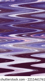 Patrón ondulado de textura púrpura con flujo de frecuencia. Libro de fondo de fondo de arte abstracto genial de vectores verticales para publicación de artículos de medios sociales con estilo de pintura retro.