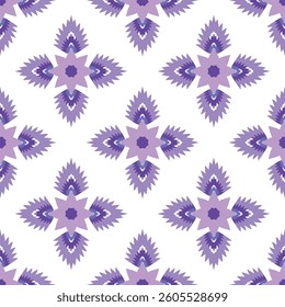 Purple Thai pattern for fabric and background, Seamless pattern.