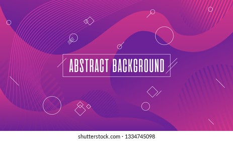 Purple themed abstract liquid background design