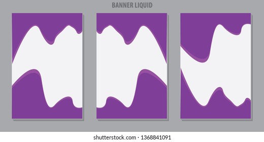 purple three banner liquid 
