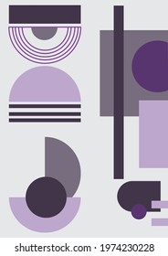 A purple tone graphic can using as wallpaper, background, textile pattern or for industrial. This also can use for home decoration picture wall hang.