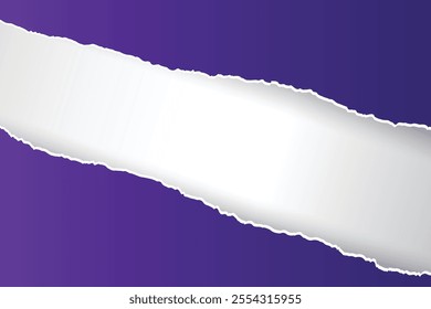 purple torn paper background pro