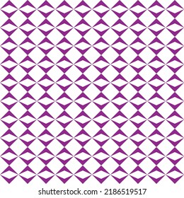 violettes Dreieck auf weißem Hintergrund. Farbiges modernes Hintergrunddesign. Nach oben und unten farbiges Muster auf weißem Hintergrund.