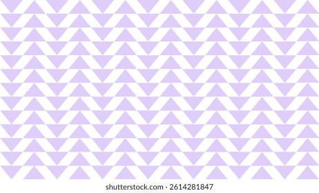 Purple triangle stripe pattern on white background. Abstract background with vertical stripes triangle pattern.