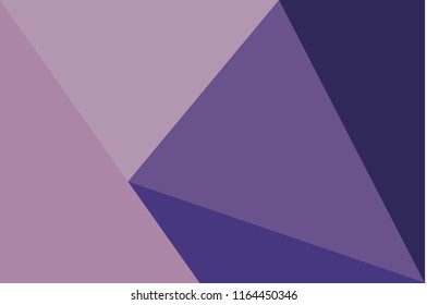 Purple triangles background.