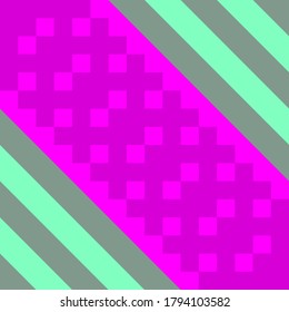 purple and turquoise abstract painting. Vector illustration