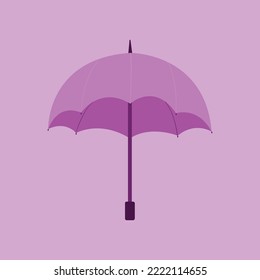 purple umbrella on purple background