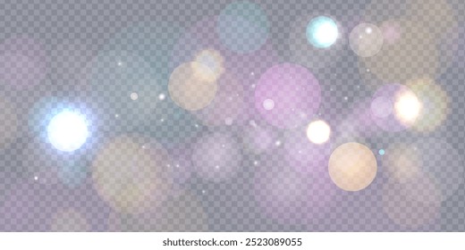 Purple unicorn background. Pastel watercolor sky with glitter stars and bokeh. Fantasy galaxy with holographic texrure. Magic marble space. Vector.