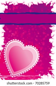 Purple Valentines background