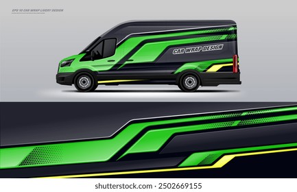 Purple Van wrap livery design vector file eps 10 ready print printable file below