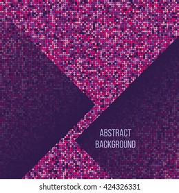 Purple vector background with circles  