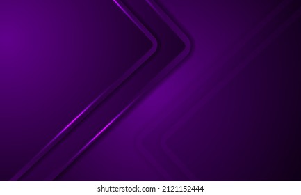 Purple vector background overlap layer black space for design  dark style eps10 vector