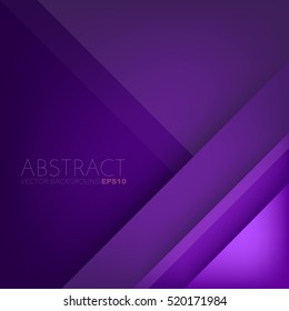 Purple vector background overlap purple layer on purple dark space background for text and message artwork design