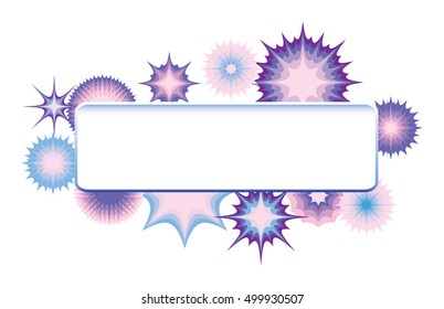Purple vector background with space for your text