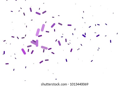 Purple vector background with straight lines. Blurred decorative design in simple style with lines. The pattern can be used for medical ad, booklets, leaflets