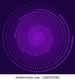fondo borroso del vector púrpura. Ilustración abstracta colorida con un gradiente azul.