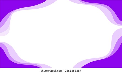 Purple vector illustration of an abstract background with copy space