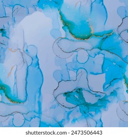 Purple Vector Ink Canvas. Green Marble Ink Background. Blue Abstract Watercolor. Marble Gold Water Color. Light Elegant Glitter. Pink Art Paint. Purple Alcohol Ink Watercolor. Modern Seamless Template
