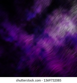 Purple vector layout with wry lines. Colorful illustration in abstract style with bent lines. Best design for your posters, banners.