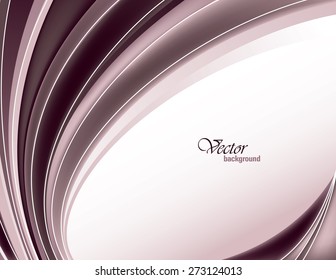 Purple Vector Modern Wavy Background. Eps10.