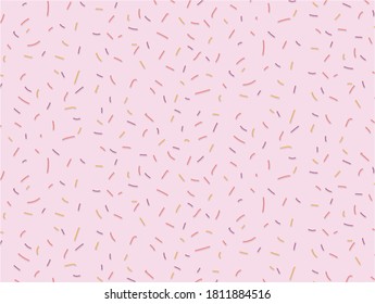 purple vector pattern with candy sprinkles