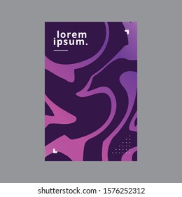 Purple Vector Poster, Marble Liquid Template Images, Brochure, Flyer, Poster