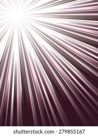 Purple Vector Rays. Abstract Modern Background.