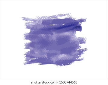 purple vector watercolor background ink paint stroke design